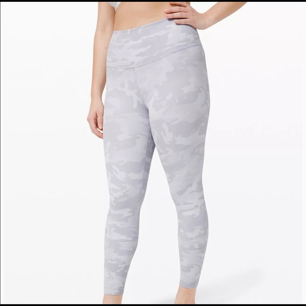 Jacquard Camo Wunder Under leggings  25"